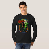 Funny Dackel Würstchen Alien Sie sind ausgewählt E T-Shirt (Vorne ganz)