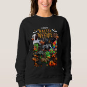 Funny Dackel Würstchen Dackel Halloween Kostüme Mä Sweatshirt (Vorderseite)
