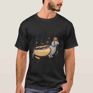 Funny Dackel Zeichnend Hot Hunde Humor T-Shirt
