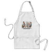 Funny Dad Apron Gift for Dad Schürze (Vorne)