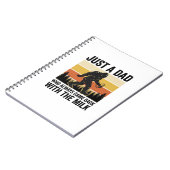 Funny Dad Came Back With the Milk Vintage Shirt_1 Notizblock (Linke Seite)