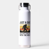 Funny Dad Came Back With the Milk Vintage Shirt_1 Trinkflasche (Vorne)