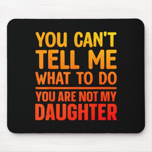 Funny Dad Design For Father Daddy Papa Men From Da Mousepad (Vorne)