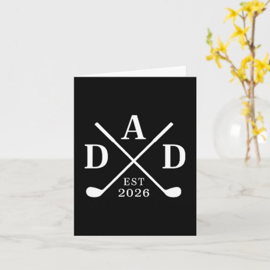 Funny Dad Est. 2026 Father 2026 Loading New Dad Go Karte (Gelbe Blume)