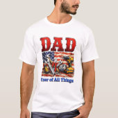 Funny Dad Fixer Of All Things T-Shirt (Vorderseite)