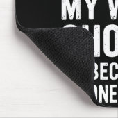 Funny Dad Joke Quote For Husband Fathers Day Tee Mousepad (Ecke)