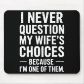 Funny Dad Joke Quote For Husband Fathers Day Tee Mousepad (Vorne)