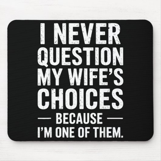 Funny Dad Joke Quote For Husband Fathers Day Tee Mousepad (Vorne)