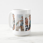 Funny Dad Mug – Fixer of Problems & King of Snacks Kaffeetasse (Vorderseite Links)