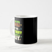 Funny Dad Of The Birthday Boy Video Gamer Pixel Bd Kaffeetasse (Vorderseite Links)