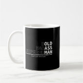 Funny Dad Old Man Grandpa Gag Birthday Fathers Day Kaffeetasse (Links)