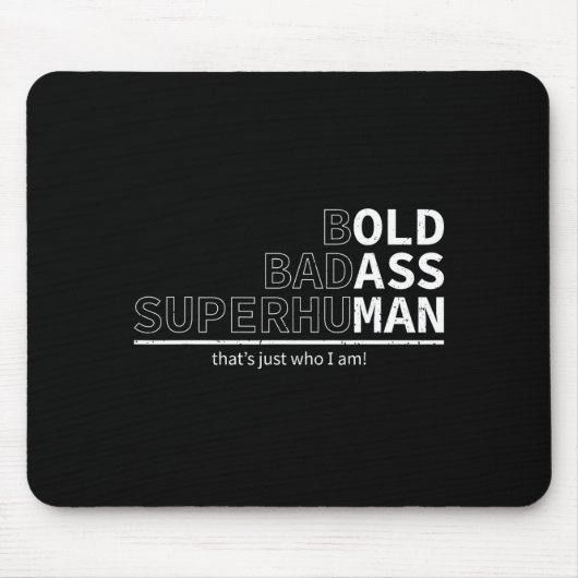Funny Dad Old Man Grandpa Gag Birthday Fathers Day Mousepad (Vorne)