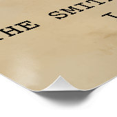 Funny Dad "Refueling Station" Vintage Grill Patent Poster (Ecke)