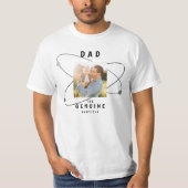 Funny Dad Science Geek Genuine Particle Joke T-Sh T-Shirt (Vorderseite)
