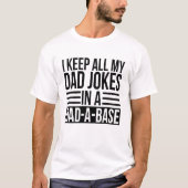 Funny Dad Shirt, Dad Jokes T-Shirt (Vorderseite)