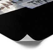 Funny Dad Shirt Duct Tape I Can Fix That Gift Poster (Ecke)