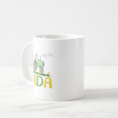 Funny Dada Birthday Boy Tractor Farm Truck Matchin Kaffeetasse (Vorderseite Links)