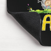 Funny Dada Birthday Boy Tractor Farm Truck Matchin Mousepad (Ecke)