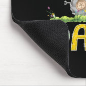 Funny Dada Birthday Boy Tractor Farm Truck Matchin Mousepad (Ecke)