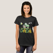 Funny Dada Birthday Boy Tractor Farm Truck Matchin T-Shirt (Vorne ganz)