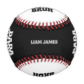 Funny Dada Daddy Vater Bruh Fathers Tagesgeschenk Baseball (Vorderseite)