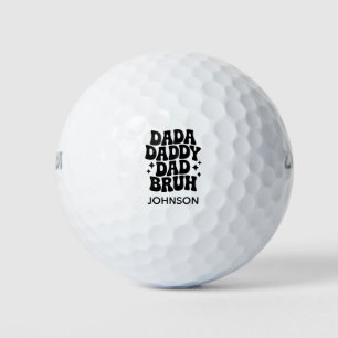Funny Dada Daddy Vater Bruh Fathers Tagesgeschenk Golfball