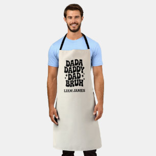 Funny Dada Daddy Vater Bruh Fathers Tagesgeschenk  Schürze
