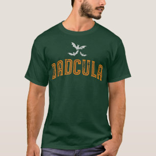 Funny Dadcula Dracula Halloween Vater Kostüme Moms T-Shirt