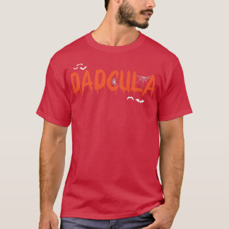 Funny DADCULA Halloween Vater Dracula Kostüme Moms T-Shirt