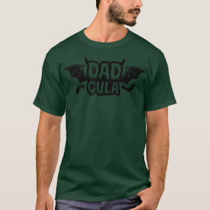 Funny Dadcula Halloween Vater Dracula Kostüme Moms T-Shirt