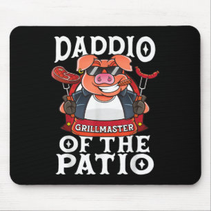 Funny Daddio der Patio Grillen Barbecue Vatertag Mousepad