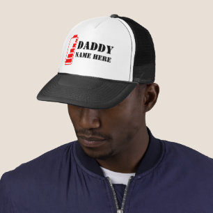 FUNNY DADDY RED BATTERY VATER GIFT TRUCKERKAPPE