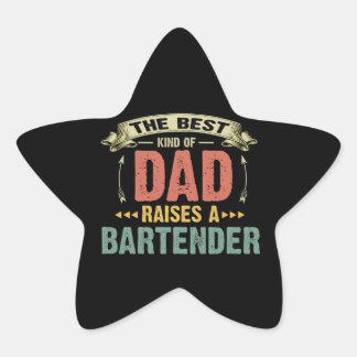 Funny Daddy Stern-Aufkleber
