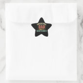 Funny Daddy Stern-Aufkleber (Tasche)