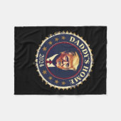 Funny Daddy's Home 2024 Trump We Won Took America Fleecedecke (Vorderseite (Horizontal))