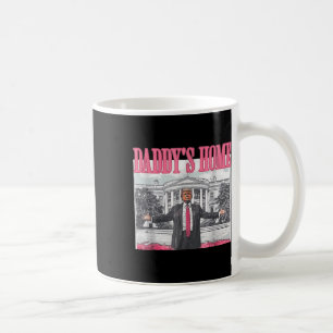 Funny Daddys Zuhause Trump Pink 2024 Nehmen Sie Am Kaffeetasse