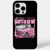 Funny Daddys Zuhause Trump Pink 2024 Nimm America Case-Mate iPhone Hülle (Rückseite)