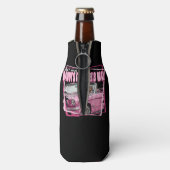 Funny Daddys Zuhause Trump Pink 2024 Nimm America Flaschenkühler (Flasche Rückseite)