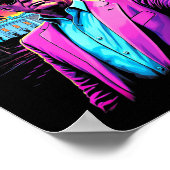 Funny Daddys Zuhause White House Trump Pink 2024 Poster (Ecke)