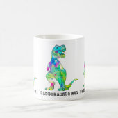 Funny Daddysaurus T-Rex Kaffeetasse (Mittel)