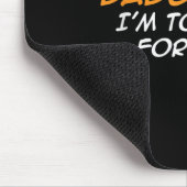 Funny Dadgummit Phrase Birthday Graphic Mousepad (Ecke)