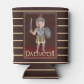 Funny Dadiator Vatertag | Foto für kundenspezifisc Dosenkühler (Rückseite)