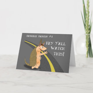 Funny Dadism Card Karte