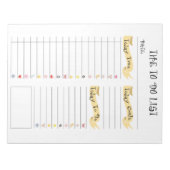 Funny Daily Planer, Motivierend Aufgabenliste Notizblock (Vorderseite)