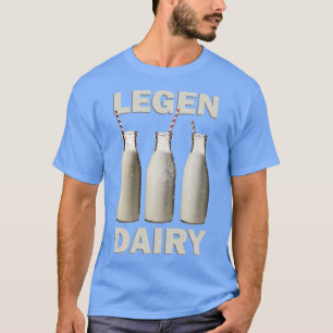 Funny Dairy Milk Lover Vintages Flaschengeschenk T-Shirt