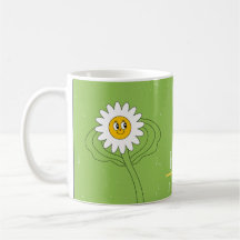 Funny Daisy Tasse