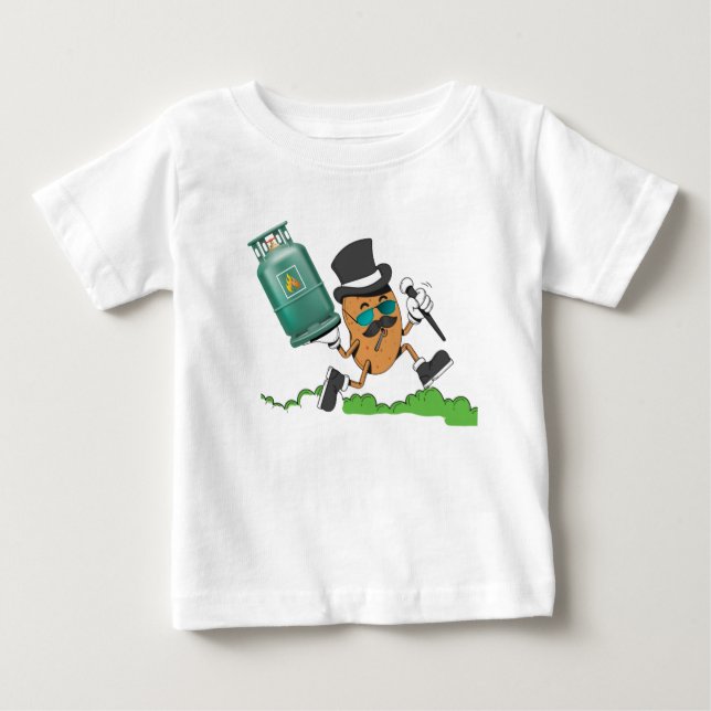 Funny dale Propan Baby T-shirt (Vorderseite)