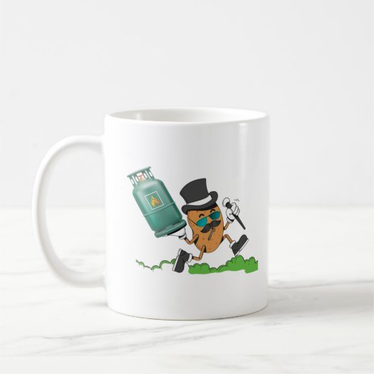 Funny dale Propan Kaffeetasse (Links)
