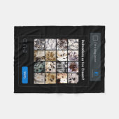 Funny Dalmatian Or Ice Cream Meme Dog Mom Dog Dad  Fleecedecke (Vorderseite (Horizontal))