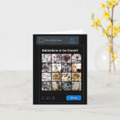 Funny Dalmatian Or Ice Cream Meme Dog Mom Dog Dad Karte (Gelbe Blume)